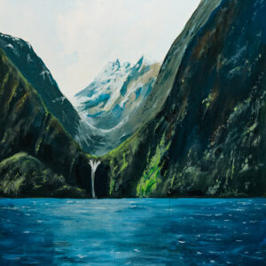 contemporary giclée art print of new zealand scene by david ringsell