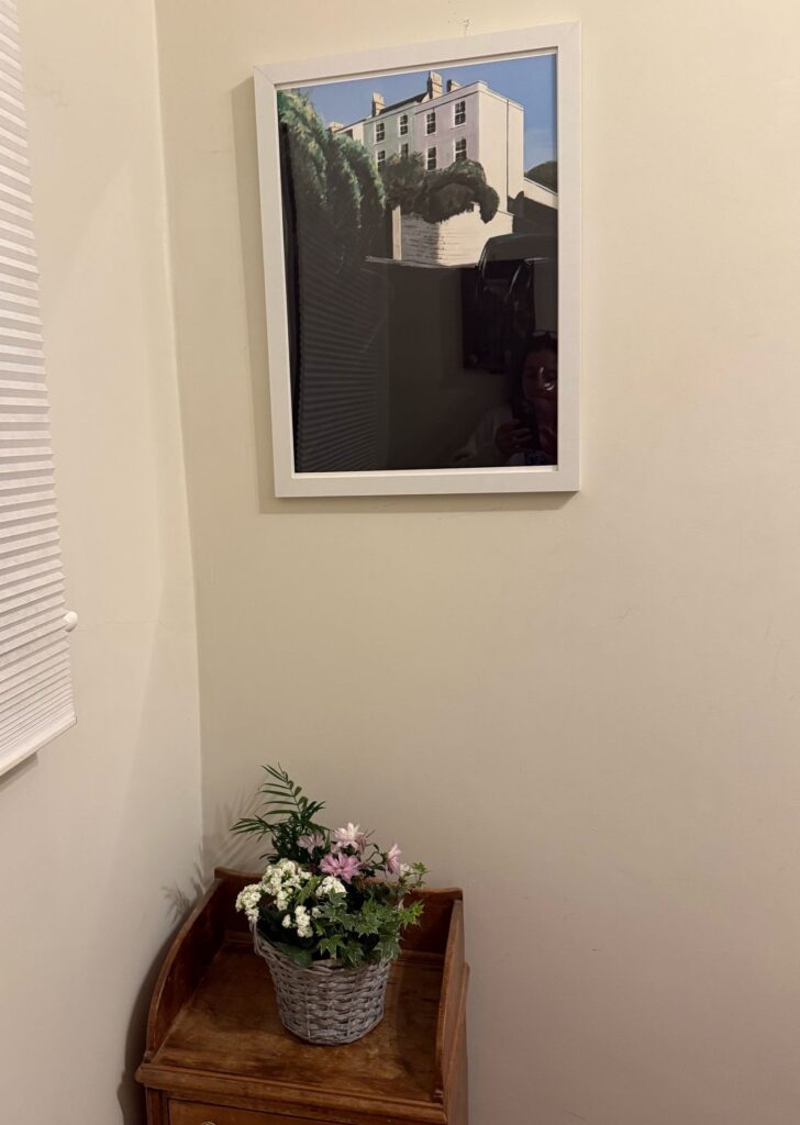 Print on wall